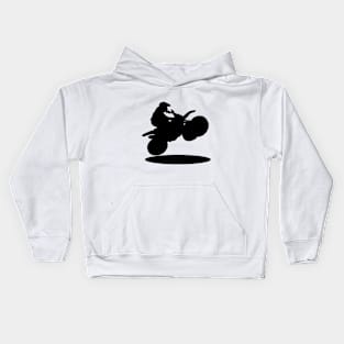 motorcycle driver Kids Hoodie